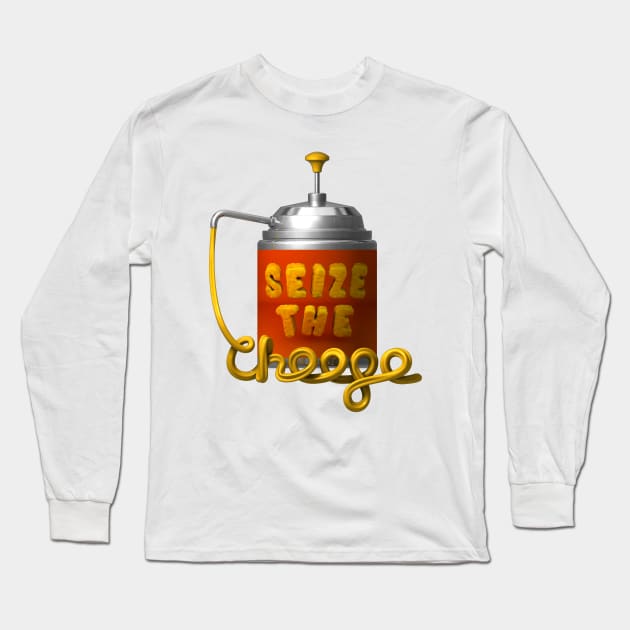 Seize The Cheese Long Sleeve T-Shirt by ANDREAS